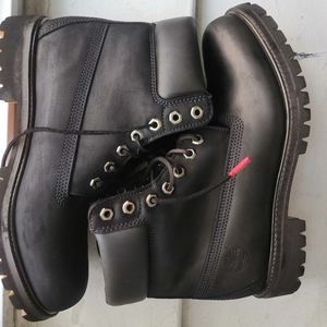 Timberland Premium Black Boots